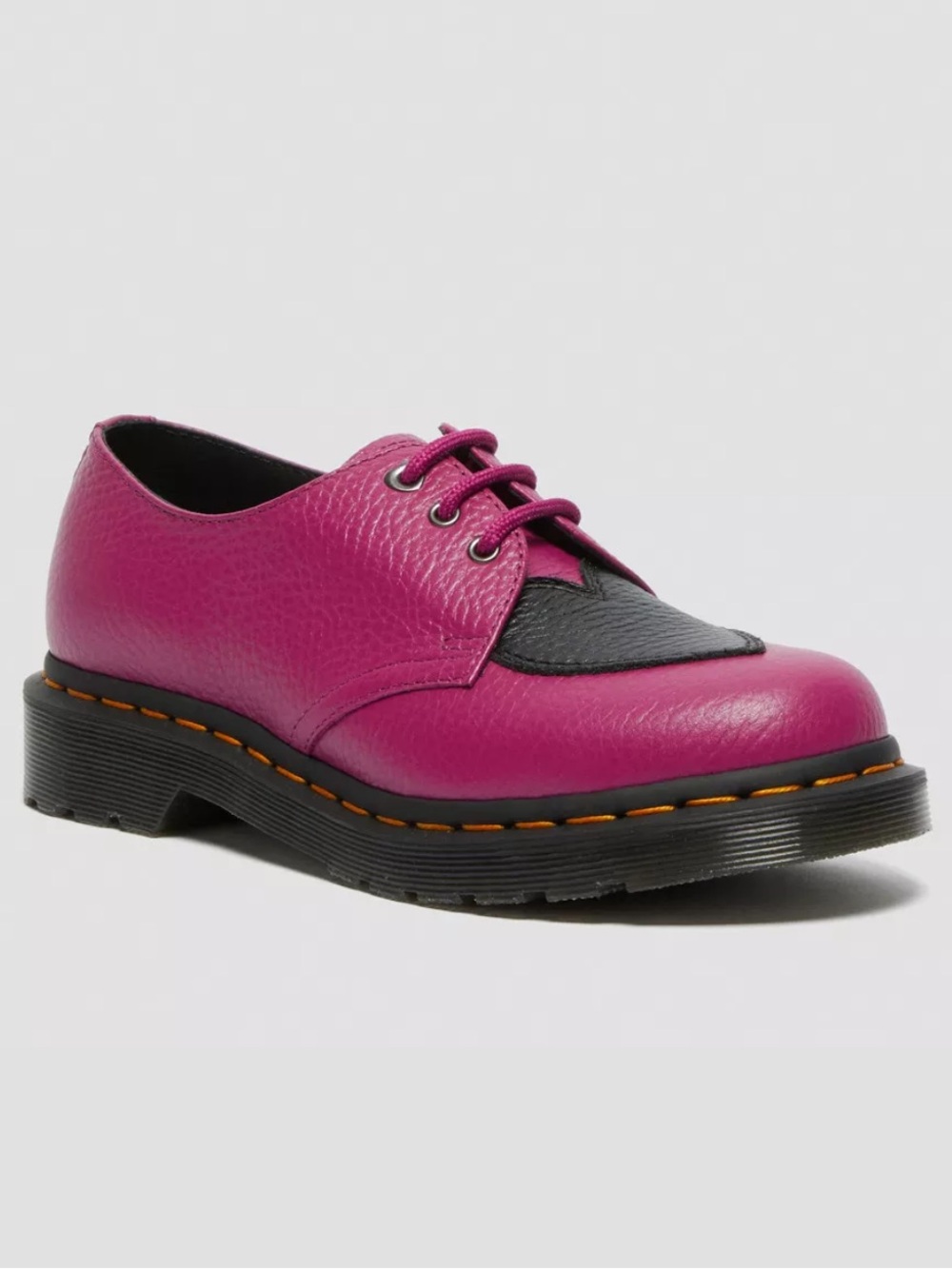 Dr. Martens 1461 Amore Oxford Milled Nappa Leather Pink Woman’s size 7 NEW!!! - Picture 2 of 8